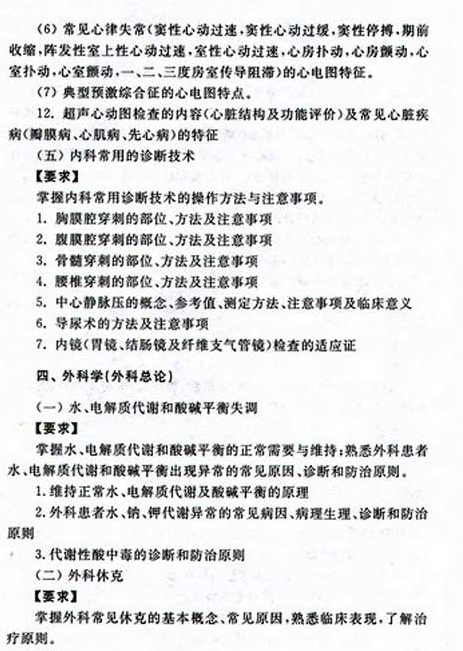 2020年广东成人高考专升本《医学综合》考试大纲(图27)