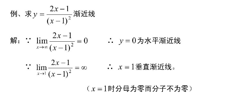 广东省2020年成人高考专升本高数（二）考点解析：求曲线的渐近线(图4)