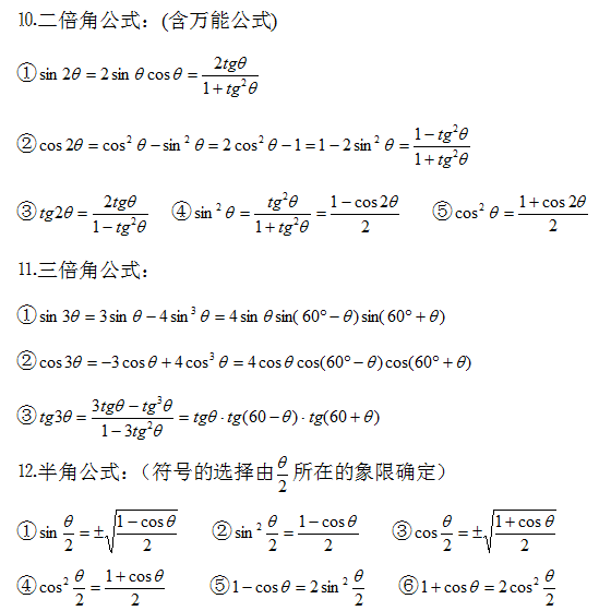 广东省2021年成人高考高起点数学备考资料（2）(图1)